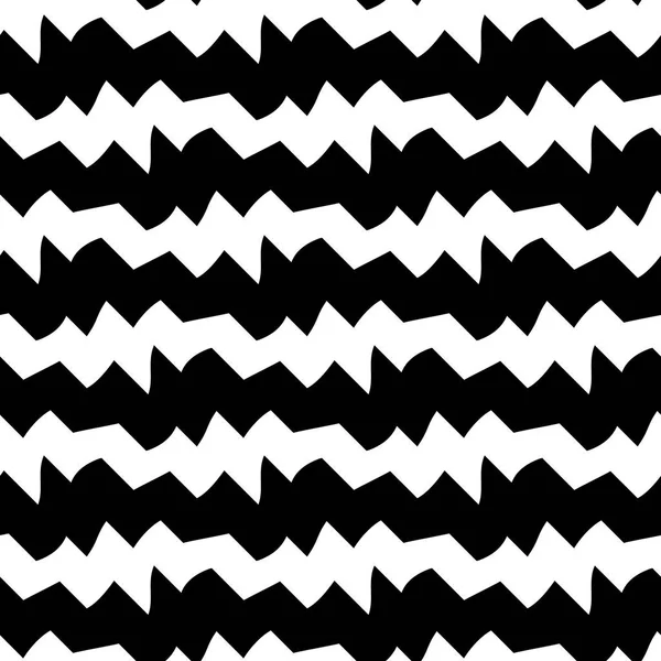 Abstracte Geometrische Zwart Wit Grafisch Ontwerp Deco Patroon — Stockvector