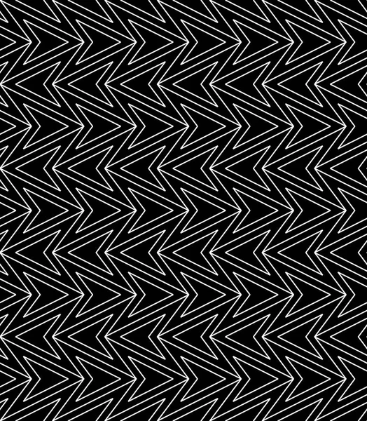 Modèle Abstrait Oreiller Mode Hipster Noir Blanc Géométrique — Image vectorielle