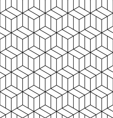 soyut geometrik desen