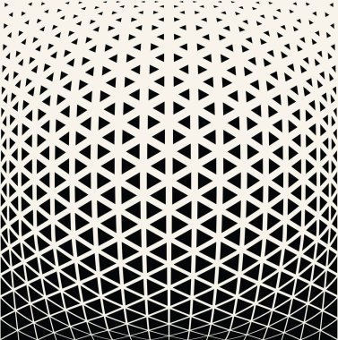 Soyut geometrik siyah-beyaz grafik tasarım baskı desen