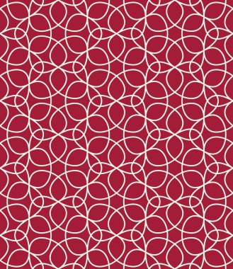 Soyut geometrik kırmızı hipster deco sanat desen