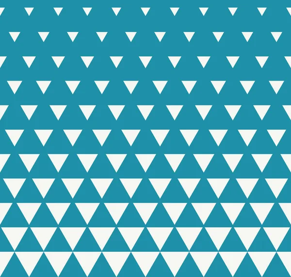 Abstrato Geométrico Azul Design Gráfico Impressão Triângulo Meio Tom Padrão — Vetor de Stock