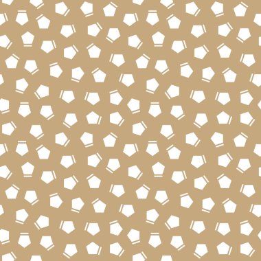 Soyut geometri altın deco sanat memphis moda pentagon desen