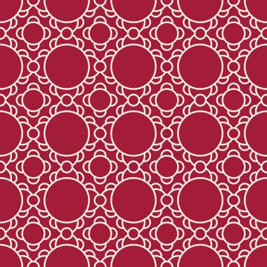 Soyut geometrik kırmızı deco sanat süsleme desen arka plan 