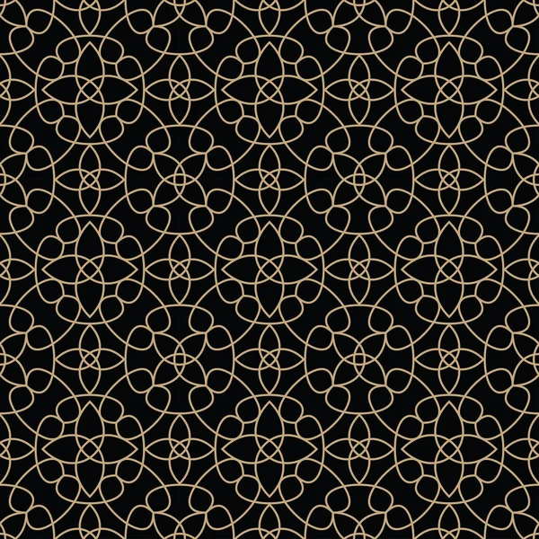 Soyut geometrik altın deco deco sanat yastık deseni