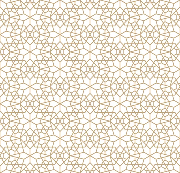 Soyut geometrik altın deco sanat yastık yıldız deseni