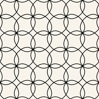 Soyut geometrik siyah beyaz hipster deco sanat desen