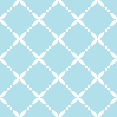 Soyut geometrik mavi hipster deco sanat desen