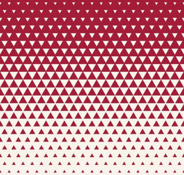 Soyut geometrik kırmızı grafik tasarım yazdırma üçgen noktalı resim deseni