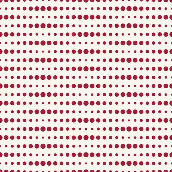 Abstracte Geometrie Rode Deco Art Halftoonpatroon Polka — Stockvector