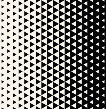 Soyut geometrik hipster moda tasarım yazdırma yarı ton üçgeni modeli
