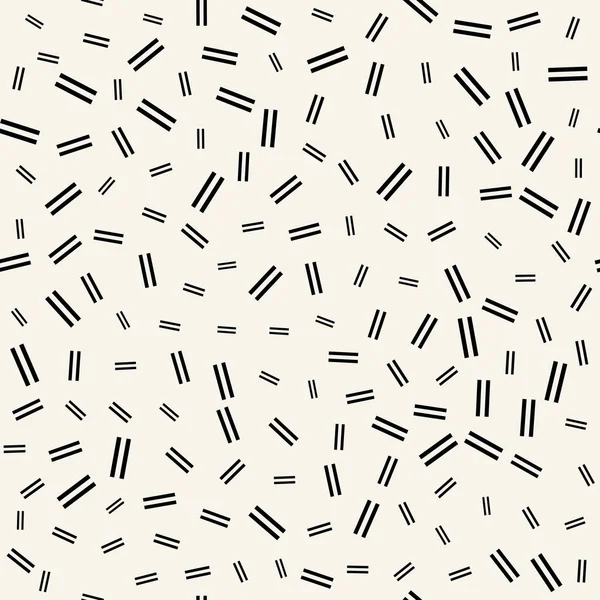 Abstrakte Geometrie Schwarz Weiß Muster Memphis Stil — Stockvektor