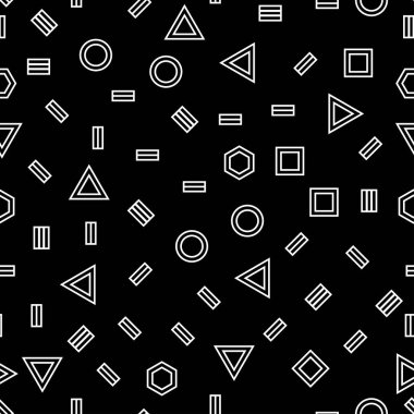 Geometrik Kusursuz Desensiz Kalıp Arkaplanı 