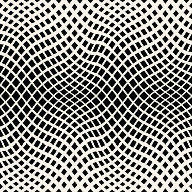 soyut geometrik trippy siyah ve beyaz arka plan deseni grafiği