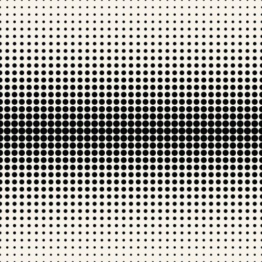 Soyut geometrik siyah beyaz deco art noktalı resim daire deseni