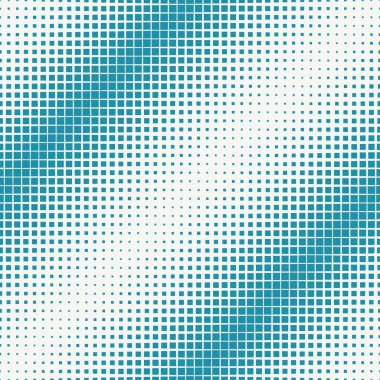 yarı ton mavi kare geometrik degrade desen