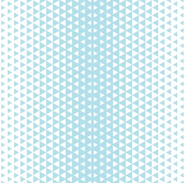 Soyut mavi geometrik hipster moda tasarım yazdırma yarı ton üçgeni modeli