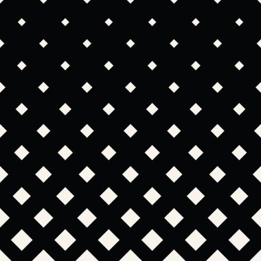 yarı ton kare geometrik degrade desen