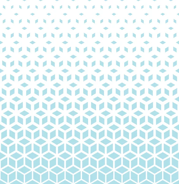 Mavi soyut kutsal geometri kılavuz noktalı resim küpleri deseni