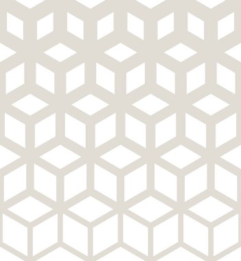 Soyut kutsal geometri gri kılavuz noktalı resim küpleri deseni