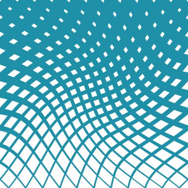 soyut geometrik trippy mavi arka plan deseni grafiği