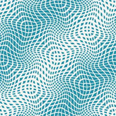 soyut geometrik trippy mavi arka plan deseni grafiği