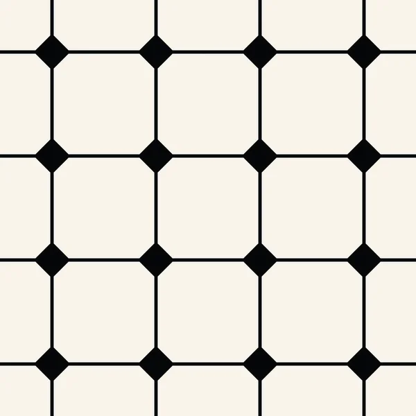 Abstrato geométrico azulejos quadrados design padrão fundo — Vetor de Stock