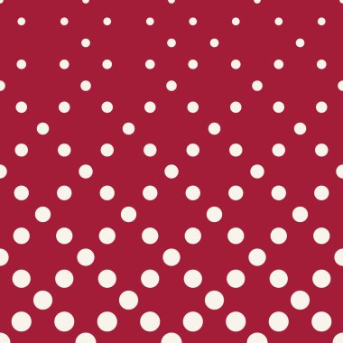 geometrik daire degrade yarı ton Dikişsiz kırmızı desen