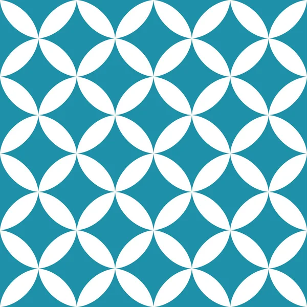 Abstracto geométrico árabe diseño sin costuras patrón de fondo — Vector de stock