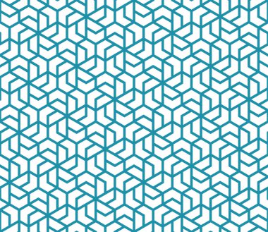 geometrik kiremit kılavuz grafik Dikişsiz desen vektör