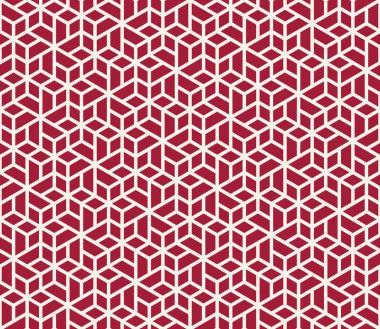 geometrik kiremit kılavuz grafik Dikişsiz desen vektör