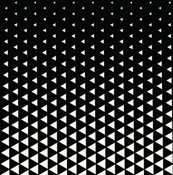 Geometrische driehoek halftone minimale patroon vector achtergrond — Stockvector