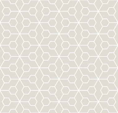 soyut geometrik altıgen en az Dikişsiz desen baskı