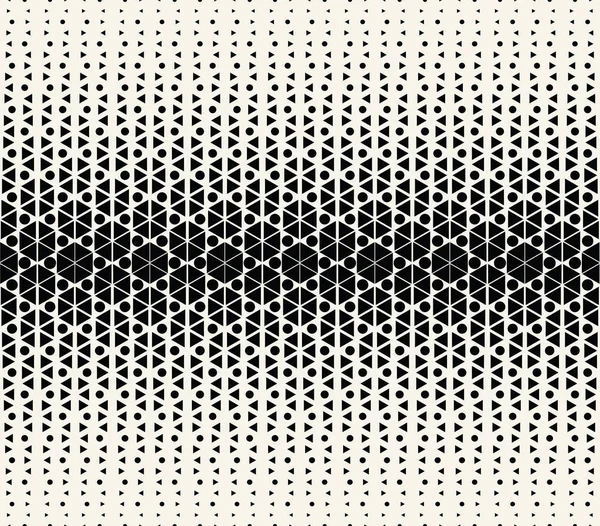 Abstracte Geometrische Zeshoek Halftone Kleurovergang Patroon Achtergrond — Stockvector