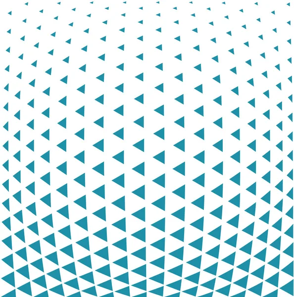 Geometrische Driehoek Halftone Minimale Patroon Vector Achtergrond — Stockvector