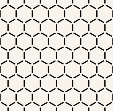 geometrik çizgiler altıgen en az desen vektör arka plan