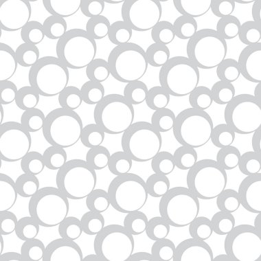 şirin geometrik kabarcıklar grafik yazdırma vektör desen