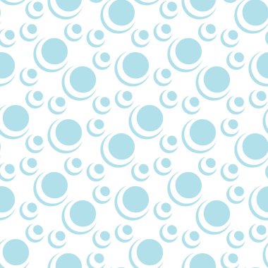 şirin geometrik kabarcıklar grafik yazdırma vektör desen