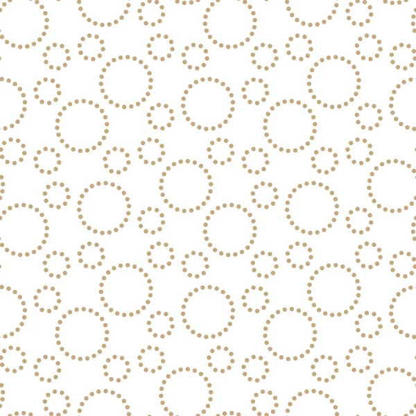 Geometrische onderbroken cirkels afbeelding patroon achtergrond afdrukken — Stockvector