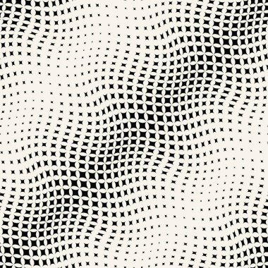 geometrik yarı ton desen arka plan dekoratif sanat yıldız