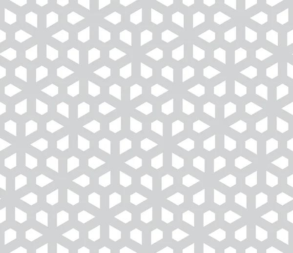 Abstrakte geometrische Fünfeckgitter nahtlose florale Muster — Stockvektor