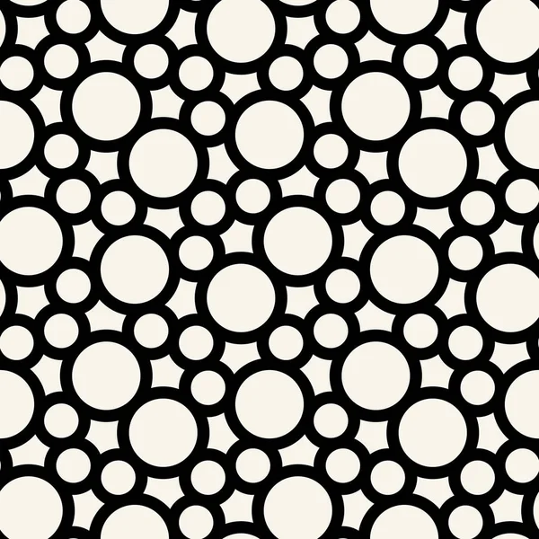 Geometric circles graphic design print pattern background — Stock Vector