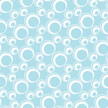 şirin geometrik kabarcıklar grafik yazdırma vektör desen