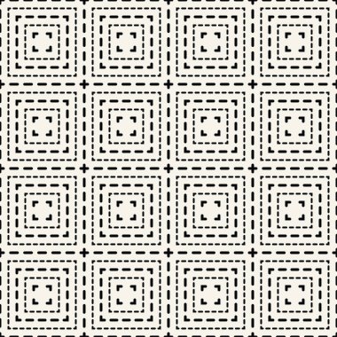 kesik çizgiler geometrik desen dekoratif arka plan kare