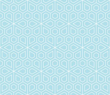 soyut geometrik basit çiçek ızgara deco desen