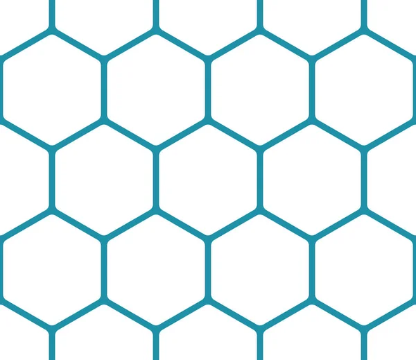 Geometrisches Sechseck minimales Gitter grafischer Hintergrund — Stockvektor