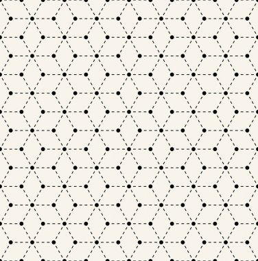 Kutsal geometri kılavuz grafik deco altıgen Kesikli desen