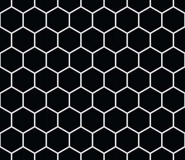 geometrik altıgen en az ızgara grafik desen arka plan