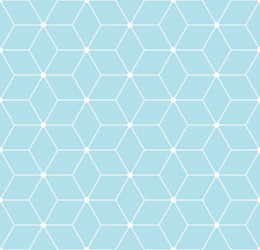 Kutsal geometri kılavuz grafik deco altıgen desen