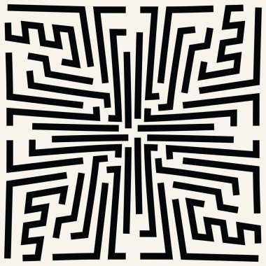 soyut geometrik çizgi grafik labirent desen arka plan